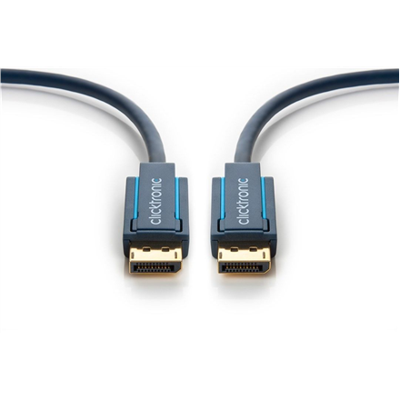 Clicktronic 70710 DisplayPort laidas, Mėlyna, 1 m