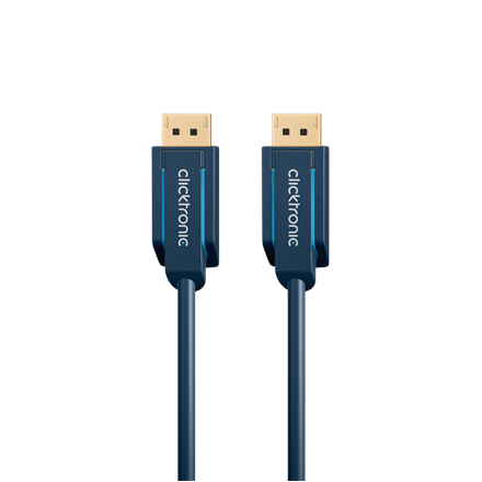 Clicktronic 70710 DisplayPort laidas, Mėlyna, 1 m