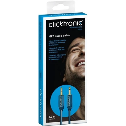 Clicktronic MP3 garso kabelis 70476 1 m