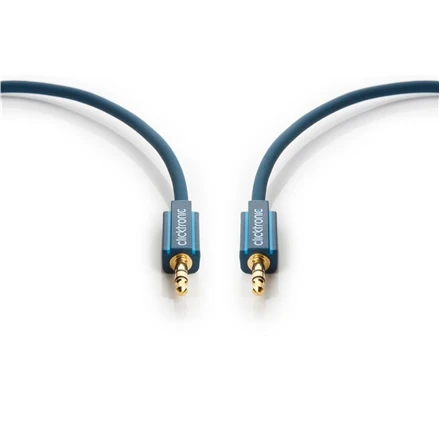 Clicktronic MP3 garso kabelis 70479 3,5 mm kištukas (3 kontaktų, stereo), 3,5 mm kištukas (3 kontaktų, stereo), 3 m