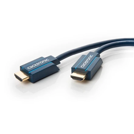 Clicktronic HDMI kabelis su auksinėmis jungtimis