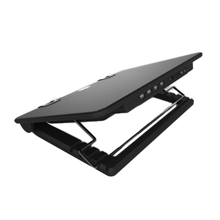 Aušinimo stovas po nešiojamuoju kompiuteriu Cooler Master Ergostand IV R9-NBS-E42K-GP (15,6 colio, 17,x colio, 1 ventiliatorius, taip)