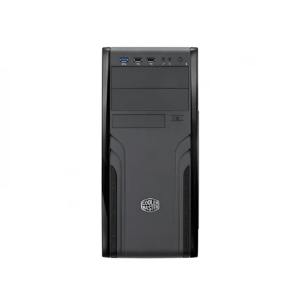 Cooler Master Force 500 USB 3.0 x1, USB 2.0 x2, Mic x1, Spk x1, Juodas, ATX, Maitinimo šaltinis nėra