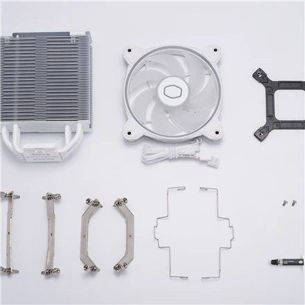 Cooler Master | Hyper 212 Halo Cooler | Baltas | Aušintuvas