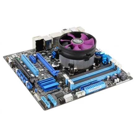 Cooler Master X Dream i117 Procesorius Aušintuvas 9,5 cm Aliuminis, Violetinė