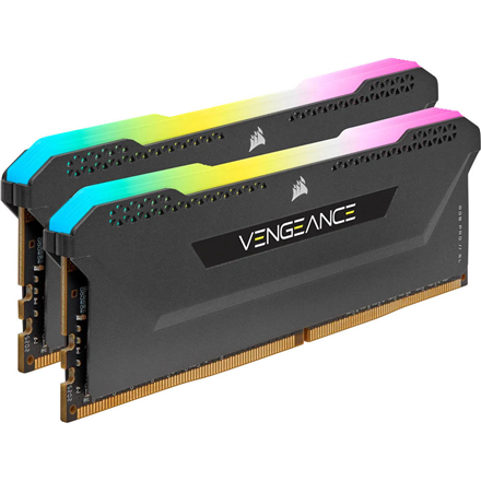 RAM „Corsair VENGEANCE RGB PRO SL“ | 64 GB | DDR4 | 3600 MHz | Kompiuteriai/serveriai | Registracijos Nr. | ECC Nr.