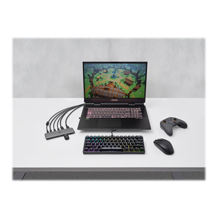 Corsair | 7 prievadų išplėtimo šakotuvas, USB-C / USB-A | USB100