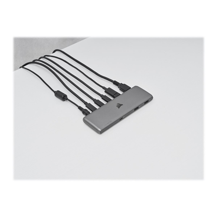 Corsair | 7 prievadų išplėtimo šakotuvas, USB-C / USB-A | USB100