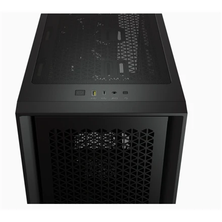 CORSAIR 4000D Airflow grūdinto stiklo vidurinio bokšto Juodas dėklas