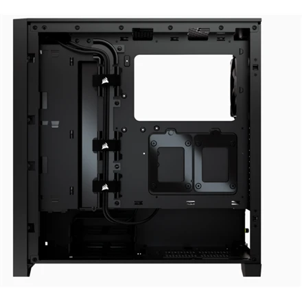 CORSAIR 4000D Airflow grūdinto stiklo vidurinio bokšto Juodas dėklas