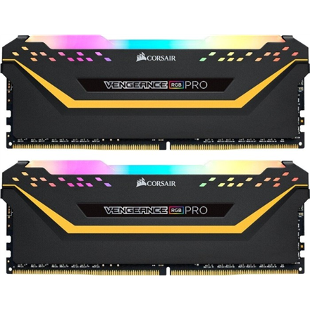 RAM „Corsair“ | C16 atminties rinkinys | „VENGEANCE RGB PRO“ | 16 GB | DDR4 | 3200 MHz | Kompiuteriai/serveriai | Registracijos Nr. | ECC Nr.