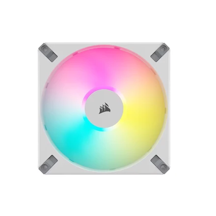 Corsair | 140 mm PWM dviejų ventiliatorių komplektas | iCUE AF140 RGB ELITE | Dėklo ventiliatorius