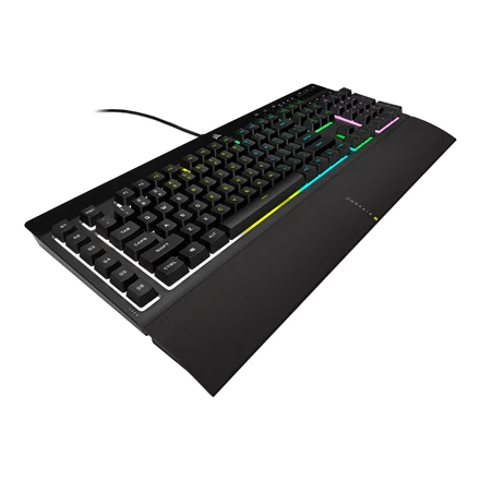 Corsair K55 RGB PRO | Klaviatūra žaidimams | su laidu | ND | USB 2.0 Type-A