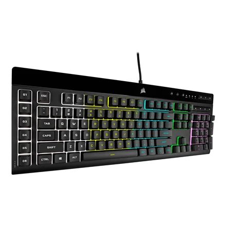 Corsair K55 RGB PRO | Klaviatūra žaidimams | su laidu | ND | USB 2.0 Type-A