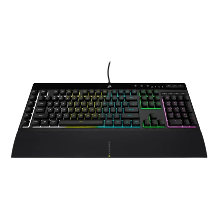 Corsair K55 RGB PRO | Klaviatūra žaidimams | su laidu | ND | USB 2.0 Type-A