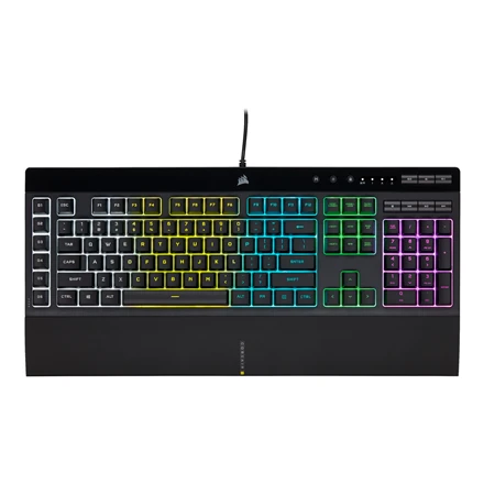 Corsair K55 RGB PRO | Klaviatūra žaidimams | su laidu | ND | USB 2.0 Type-A
