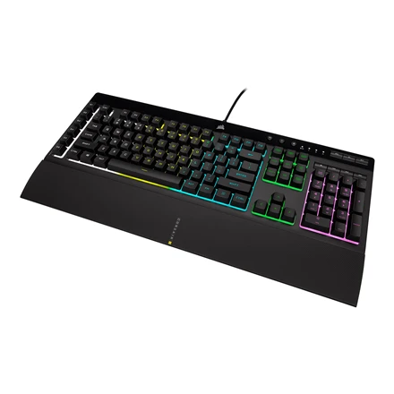 Corsair K55 RGB PRO | Klaviatūra žaidimams | su laidu | ND | USB 2.0 Type-A