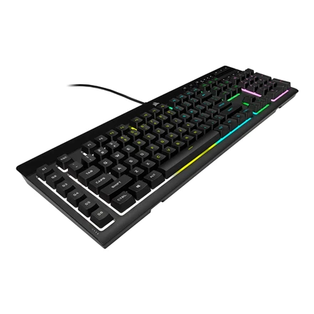 Corsair K55 RGB PRO | Klaviatūra žaidimams | su laidu | ND | USB 2.0 Type-A