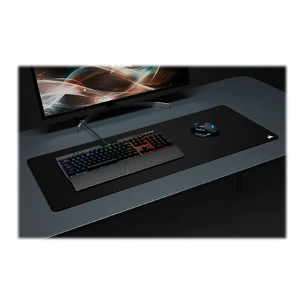 Pelės kilimėlis žaidimams Corsair MM350 PRO Premium Spill-Proof Cloth Gaming Mouse Pad – Extended XL, Juodas