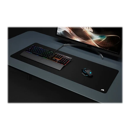 Pelės kilimėlis žaidimams Corsair MM350 PRO Premium Spill-Proof Cloth Gaming Mouse Pad – Extended XL, Juodas