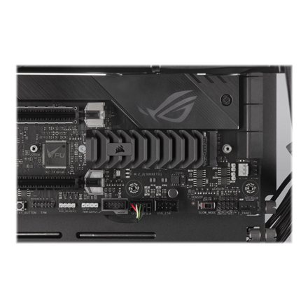 Corsair SSD MP600 PRO XT 1000 GB SSD form factor M.2 2280 SSD sąsaja PCIe Gen 4.0 x4 Rašymo greitis 5800 MB/s Skaitymo greitis 7100 MB/s