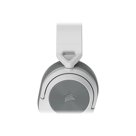 Corsair HS55 žaidimų ausinės, su laidu, su mikrofonu, Baltos