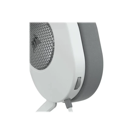 Corsair HS65 erdvinio garso ausinės, Su laidu, Baltos