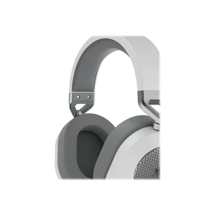 Corsair HS65 erdvinio garso ausinės, Su laidu, Baltos