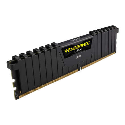 RAM CORSAIR 16GB DDR4 3000MHz 288Dimm unbuffered 16-20-20-38 Vengeance LPX Juodas Heat Spreader 1,35V XMP2.0