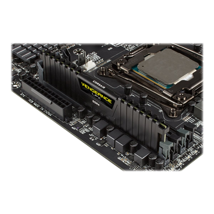 RAM CORSAIR 16GB DDR4 3000MHz 288Dimm unbuffered 16-20-20-38 Vengeance LPX Juodas Heat Spreader 1,35V XMP2.0