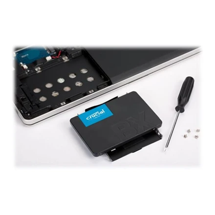 Kietasis diskas SSD CRUCIAL BX500/240GB/SATA 3.0/Rašymo greitis 500 MBytes/sec/Skaitymo greitis 540 MBytes/sec/2,5"