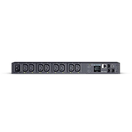 CYBERPOWER komutuojamas PDU41005230V/20A 1U 8x IEC-320 išėjimo tinklo jungtis PowerPanel Center programinė įranga