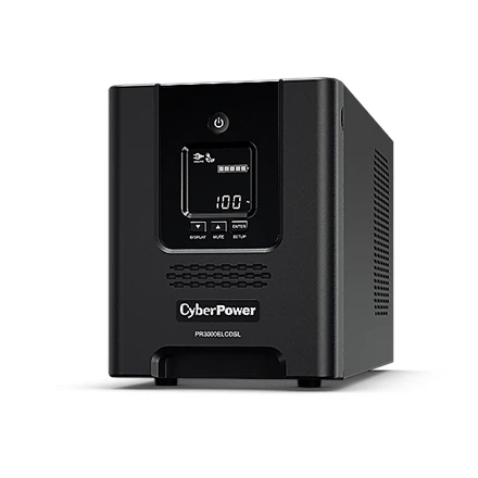 CYBERPOWER PR3000ELCDSL 3000VA/2700W 36M garantija, paruošta VMWARE