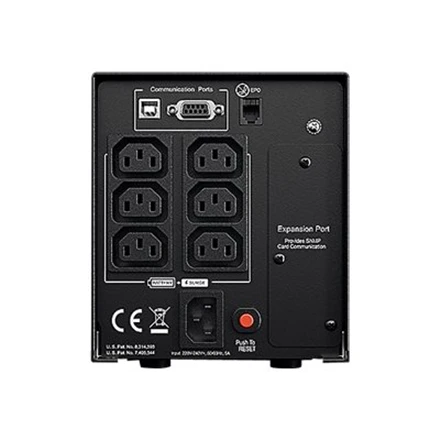 CyberPower Cyber Power UPS PR750ELCD 675W bokštas (IEC C13)