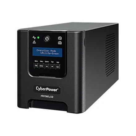CyberPower Cyber Power UPS PR750ELCD 675W bokštas (IEC C13)