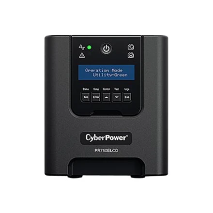 CyberPower Cyber Power UPS PR750ELCD 675W bokštas (IEC C13)