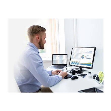 D-Link DUB-M810 knyginių kompiuterių dokas / jungčių replikatorius Vielinis Thunderbolt 3 Sidabras