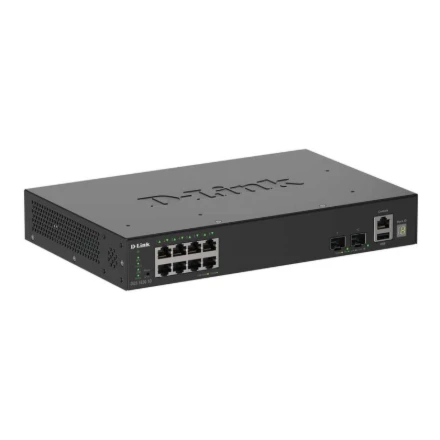 Šakotuvas „D-Link“ 8 prievadų gigabito sudedamas išmanusis valdomas komutatorius | „D-Link“