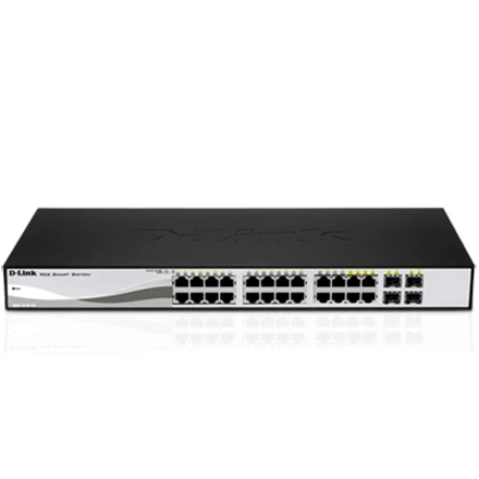 Šakotuvas D-LINK DGS-1210-20, Gigabit Smart Switch su 16 10/100/1000Base-T jungtys ir 4 Gigabit MiniGBIC (SFP) jungtys, 802.3x srauto valdymas, 802.3ad Link Aggregation, 802.1Q Quees.1p, 80 Prievado atspindėjimas,, Jumbo Frame palaikymas, 802.1D STP, ACL, LLDP, kabelių diagnostika, automatinio stebėjimo VLAN, automatinio balso VLAN, | D-Link | Tvarkoma L2 | Darbalaukis | 24 mėn.