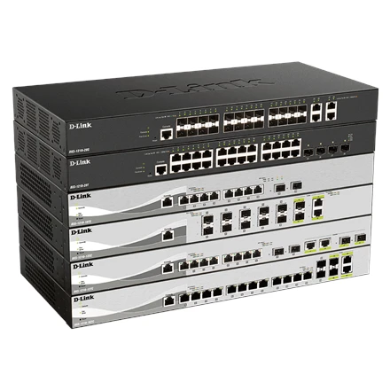 Šakotuvas D-LINK DXS-1210-28S 10 Gigabit Ethernet išmanieji valdomi jungikliai | D-Link | Gigabit Ethernet Smart Managed Switch | DXS-1210-28S | Tvarkoma L2 | Montuojamas ant stovo