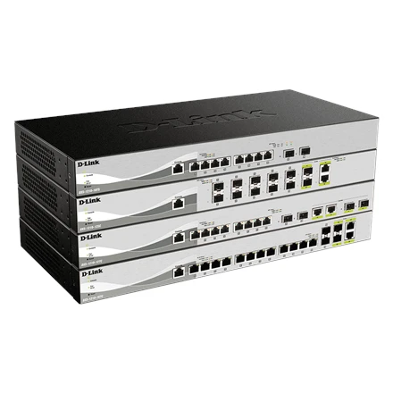 Šakotuvas D-LINK DXS-1210-28S 10 Gigabit Ethernet išmanieji valdomi jungikliai | D-Link | Gigabit Ethernet Smart Managed Switch | DXS-1210-28S | Tvarkoma L2 | Montuojamas ant stovo