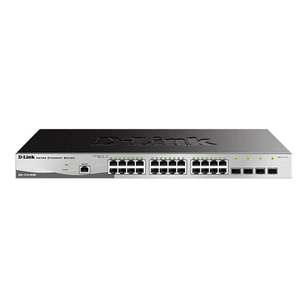 Šakotuvas D-Link | Metro Ethernet komutatorius | DGS-1210-28/ME | Valdomas L2 | Montuojamas į lentyną | Gigabito Ethernet (varinis) jungčių kiekis: 24 | SFP jungčių kiekis: 4 | Maitinimo šaltinio tipas: Viengubas | 24 mėn.