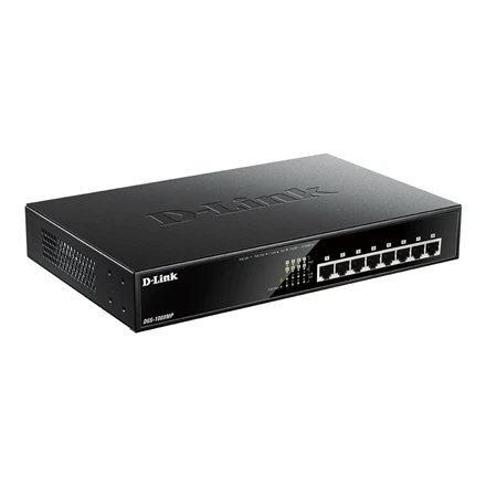 Šakotuvas D-Link | Jungiklis | DGS-1008MP | Nevaldomas | Montuojamas ant stovo | Gigabit Ethernet (vario) jungtys kiekis 8 | Maitinimas per Ethernet (PoE) jungtys kiekis 8 | Maitinimo tipas Vienvietis | 24 mėn.