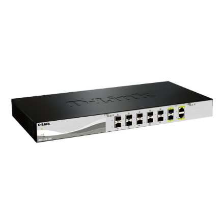 Šakotuvas D-Link | Komutatorius | DXS-1210-12SC | Žiniatinklio valdymas | Darbalaukio kompiuteriai | SFP+ jungčių kiekis: 10 | Kombinuotų jungčių kiekis: 2 | Maitinimo šaltinio tipas: Vienas | 24 mėn.