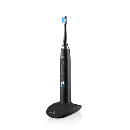 ETA Dantų šepetėlis Set + UV sanitizer ETA370790010 SONETIC Įkraunamas, Suaugusiems, Šepetėlių skaičius galvutės įeina 4, Number of teeth brushing modes 3, Sonic technology, Baltas/Juodas
