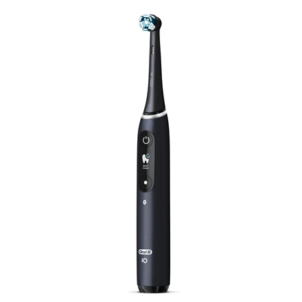 Elektrinis dantų šepetėlis Oral-B iO8, juodas