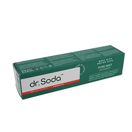 Monroe Soda | Dantų pasta „Gryna mėta“, 100 ml | dr. Soda