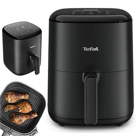 TEFAL | Kompaktiška gruzdintuvė „Easy Fry“ | EY145810 | Galia 1300 W | Talpa 3 l