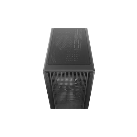 Deepcool Case | CC550 4F | Mid Tower | ATX PS2 (maximum length: 180 mm) | Juodas
