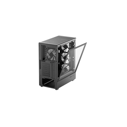 Deepcool Case | CC550 4F | Mid Tower | ATX PS2 (maximum length: 180 mm) | Juodas